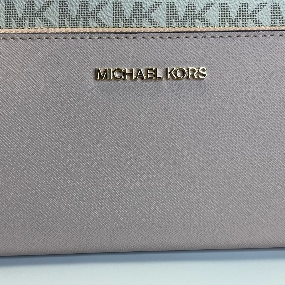 Michael Kors Pink and Gray Tote Bag Set - Picture 9 of 10
